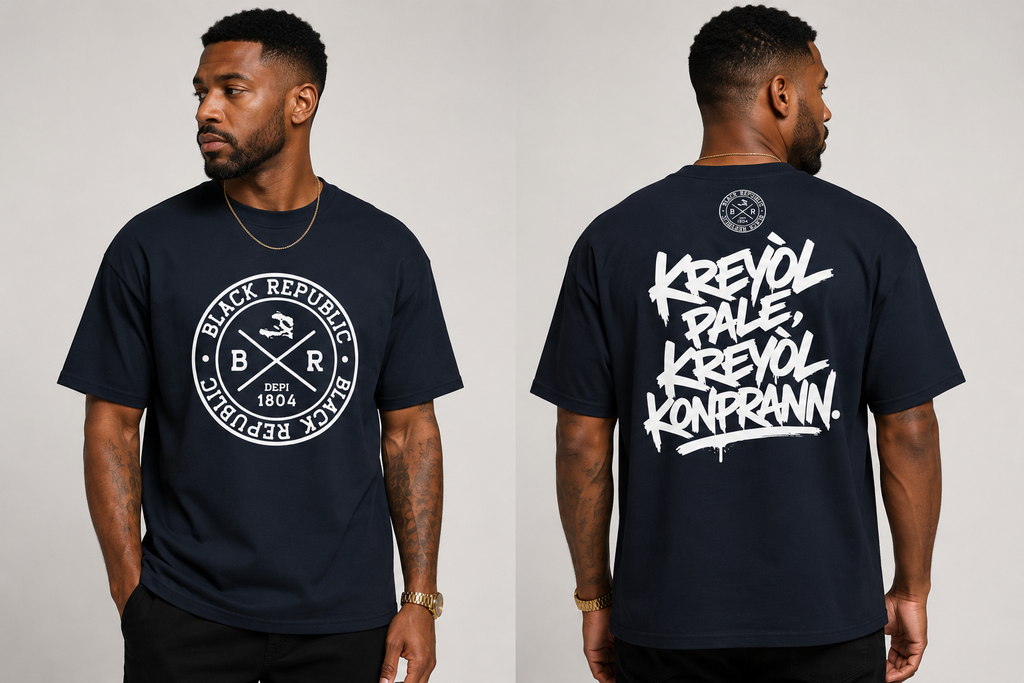 KREYÒL PALE, KREYÒL KONPRANN. unisex tee