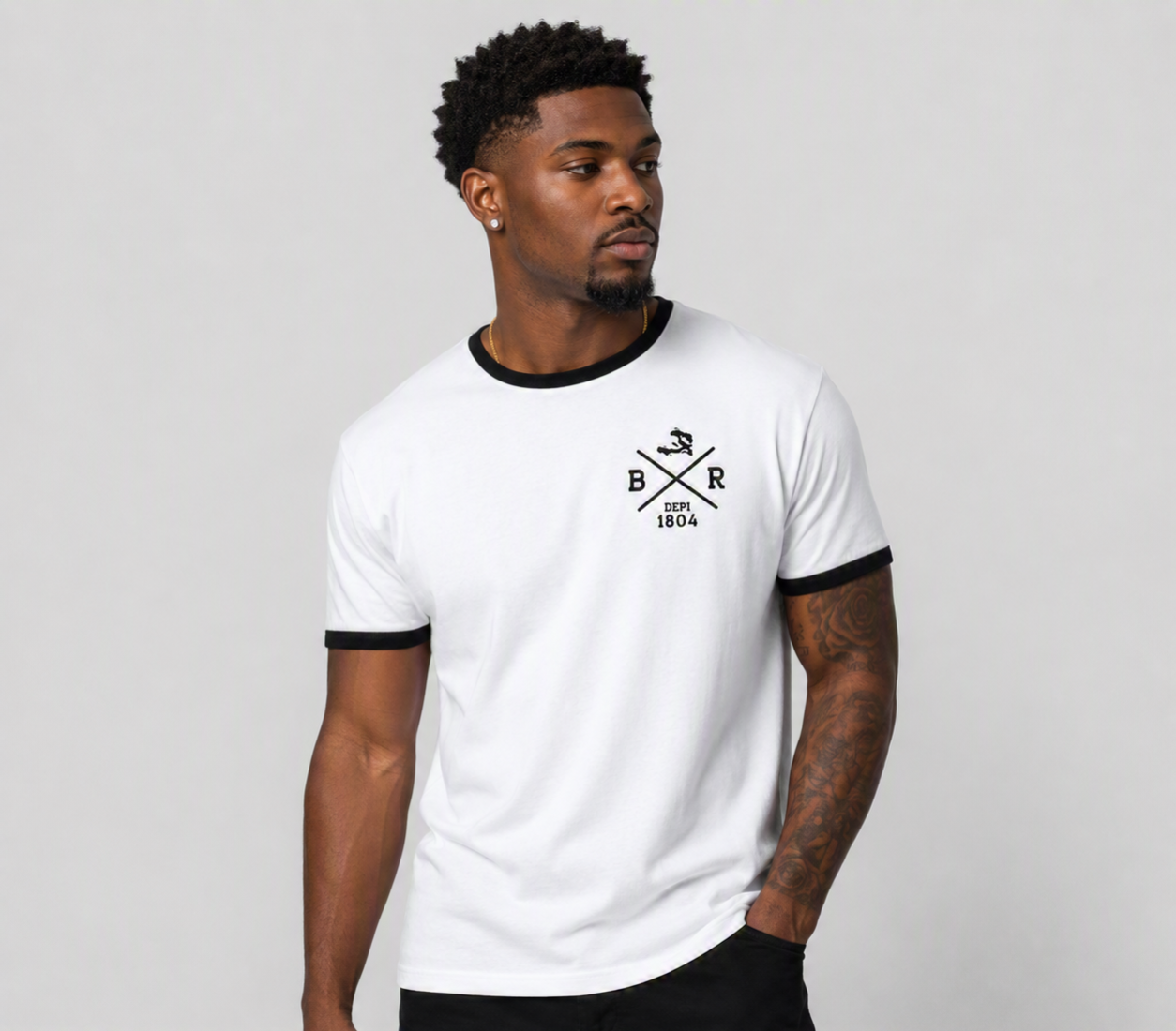 BLACK REPUBLIC DEPI 1804 UNISEX T-SHIRT