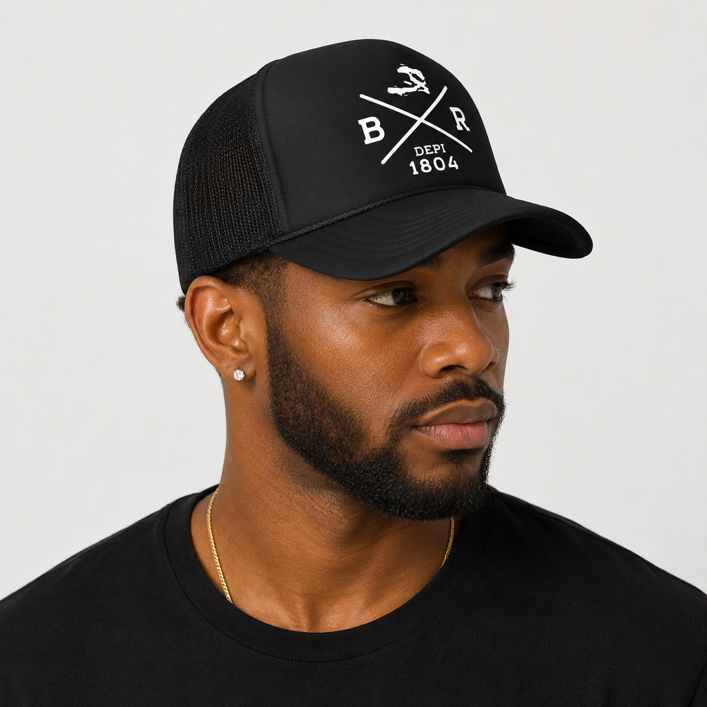 BLACK REPUBLIC DEPI 1804 FOAM TRUCKER HAT