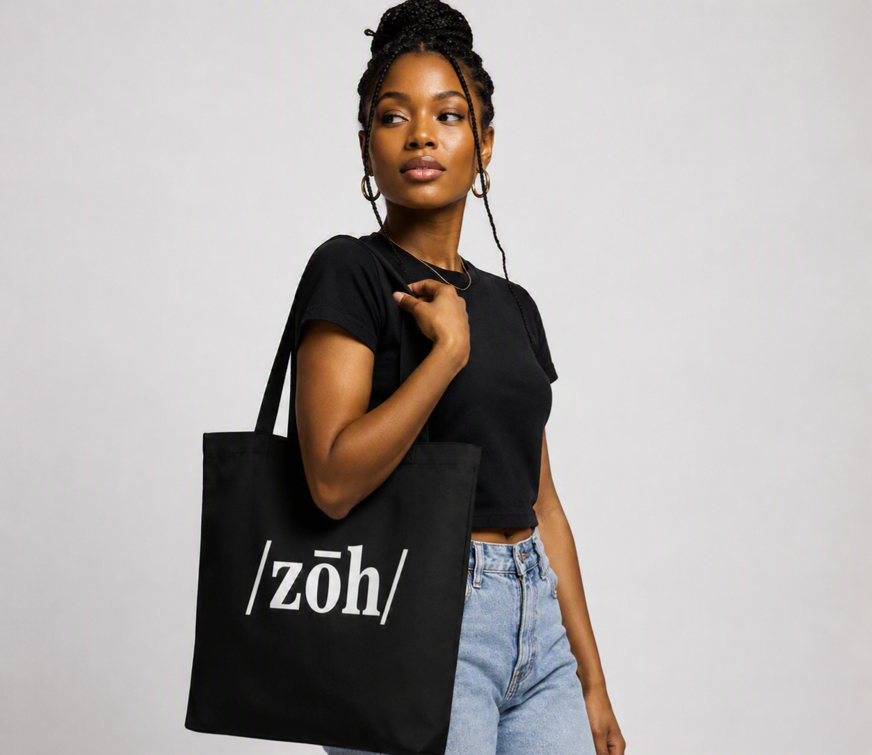 /zōh/ (noun) Eco Tote Bag