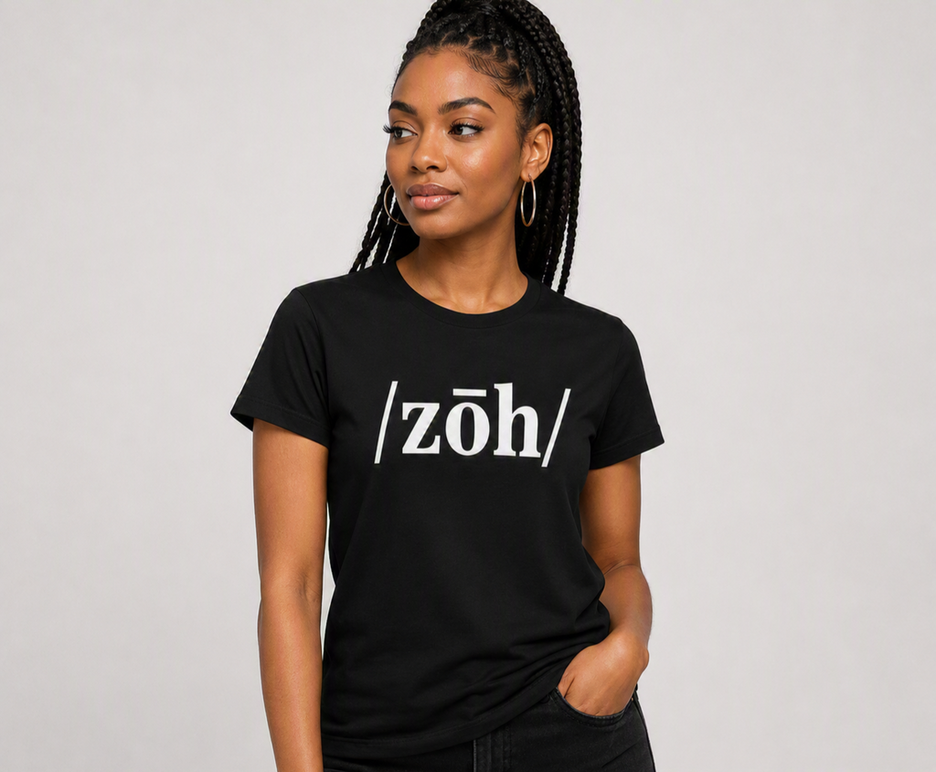 /zōh/ Women’s Soft-style t-shirt