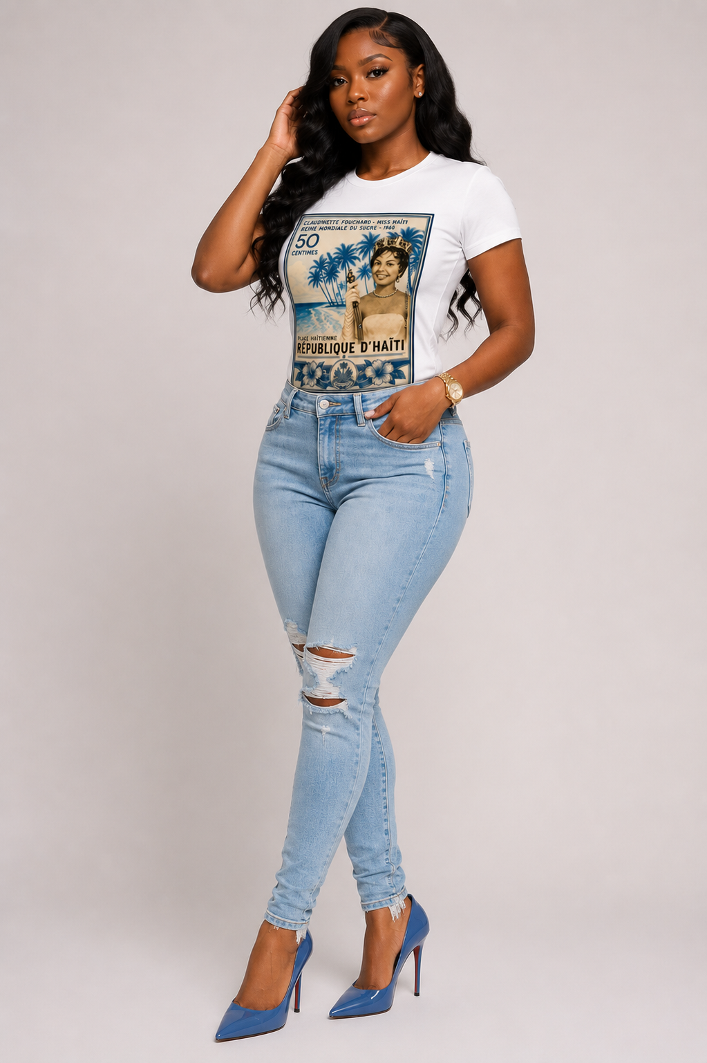 MISS HAITI 1960 SOFTSTYLE TEE