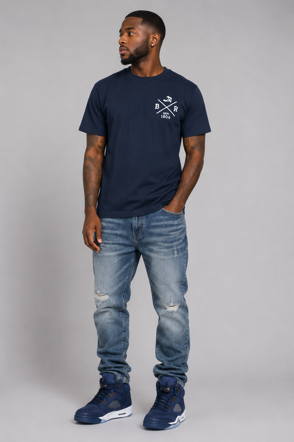 BLACK REPUBLIC DEPI 1804 UNISEX TEE