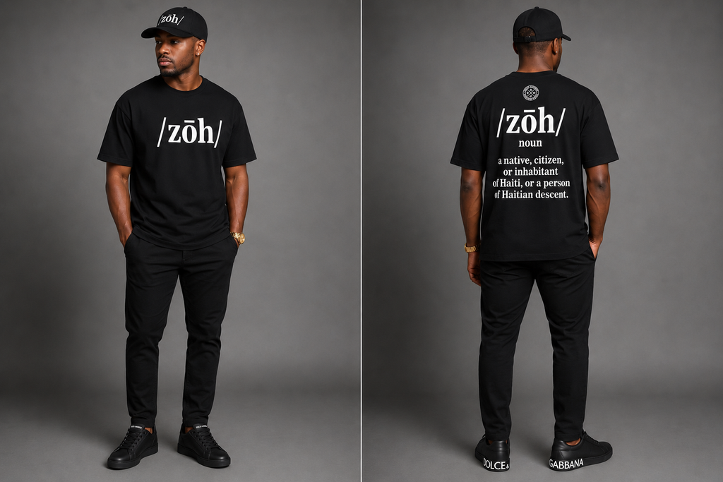 /zōh/ (noun) Men’s heavyweight tee
